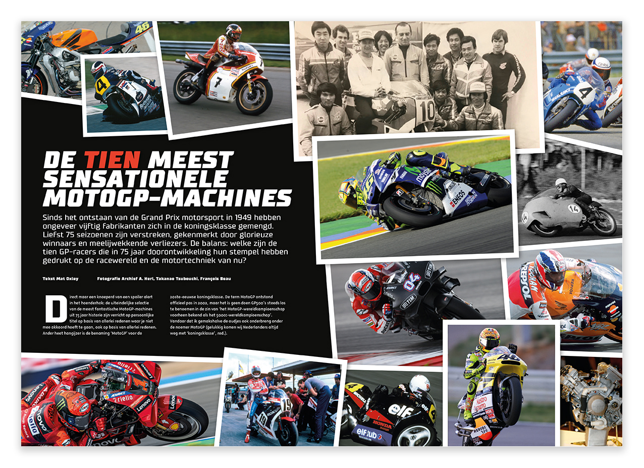 75 jaar MotoGP: de 10 beste GP-motoren