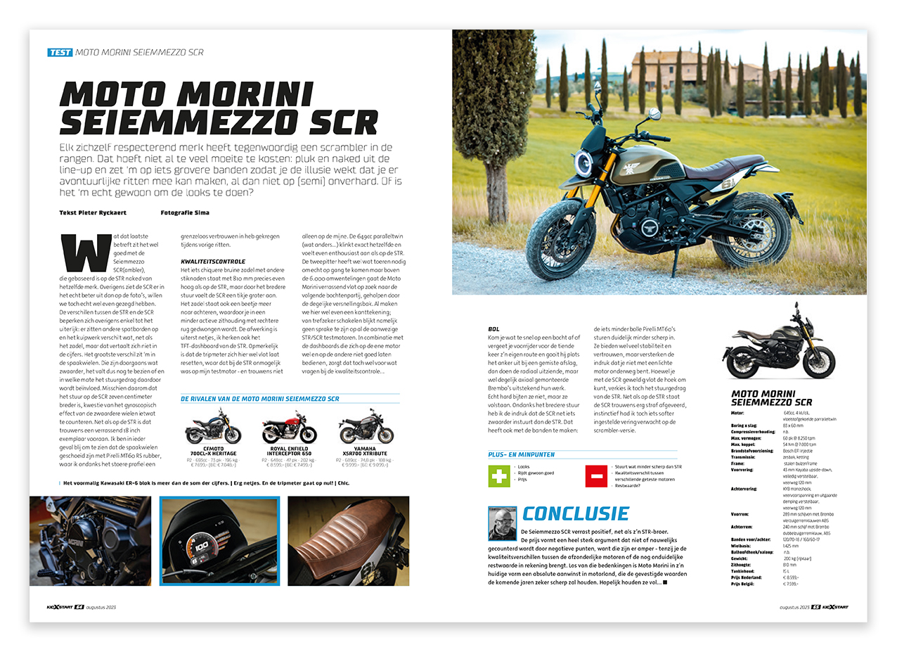 Moto Morini Seiemmezzo SCR