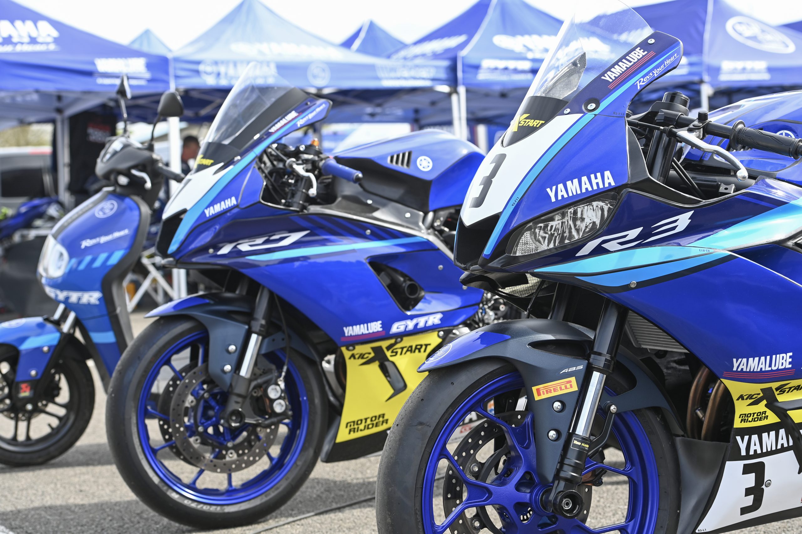 Yamaha R3 en R7 Cup Powered by KicXstart