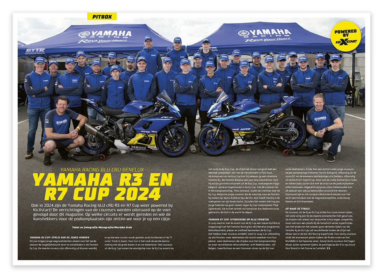 Yamaha R3 en R7 Cup