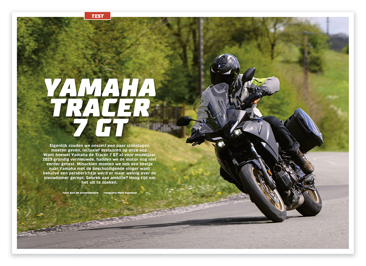 Vakantiespecial Yamaha Tracer 7 GT