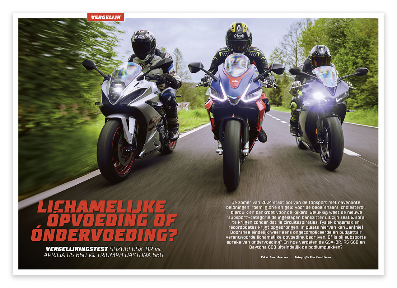 KicXstart Aprilia RS 660 vs. Suzuki GSX-8R vs. Triumph Daytona 660