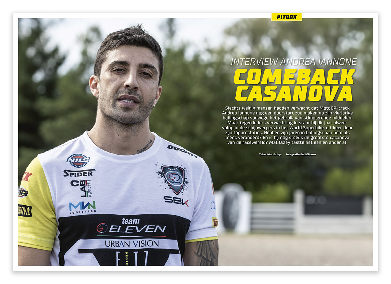 Interview Andrea Iannone