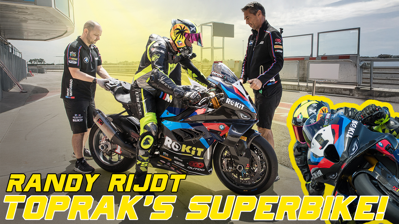 Aan boord van Topraks BMW M 1000 RR