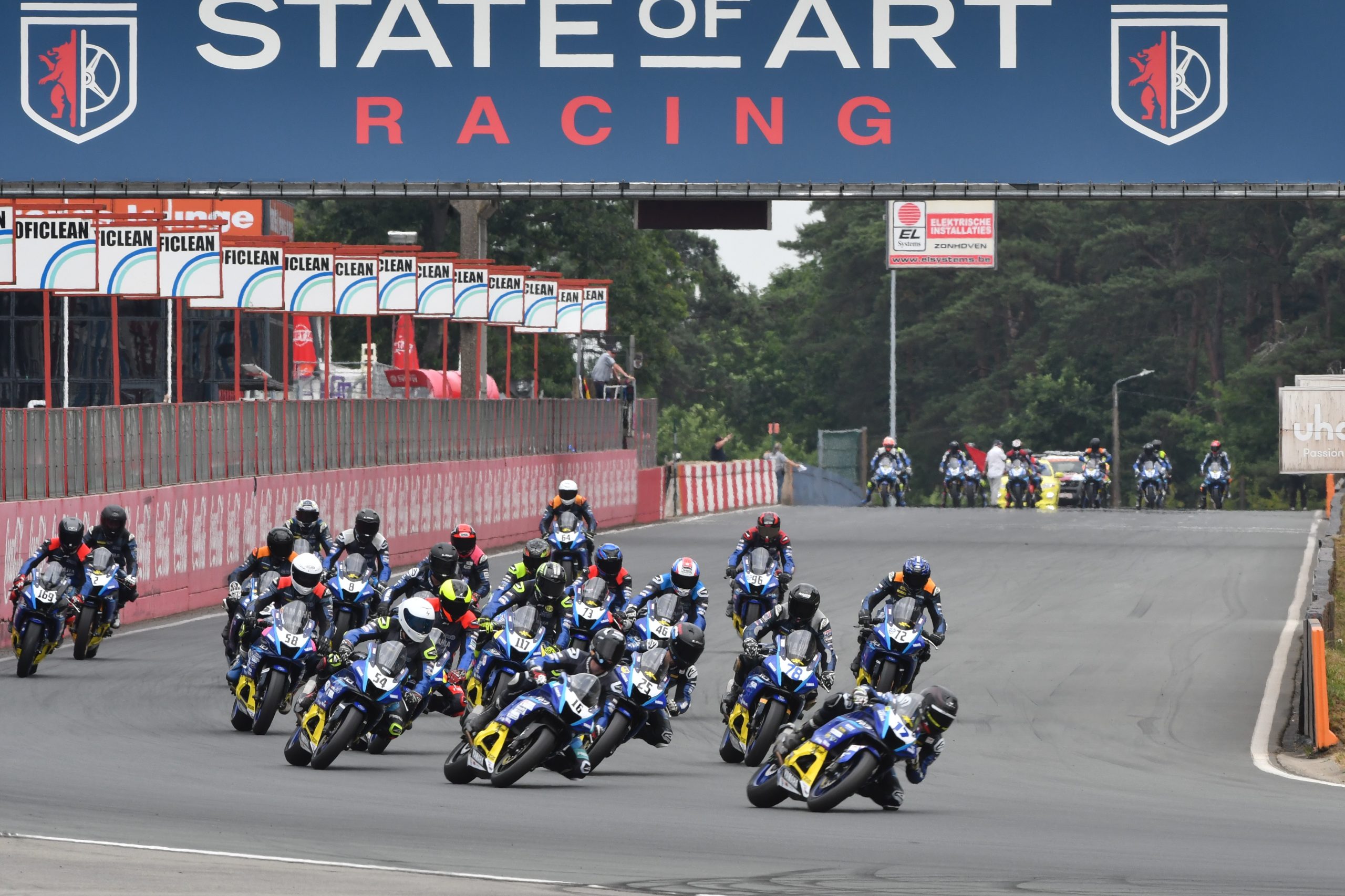 Yamaha R3 R7 Cup Zolder