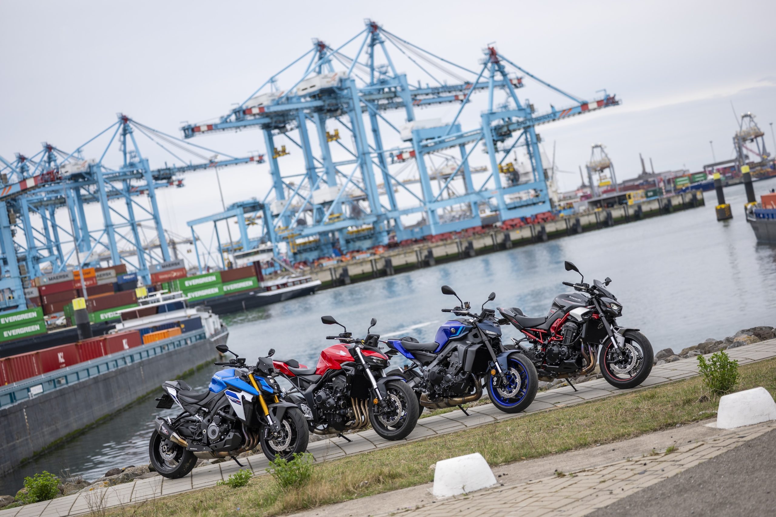 Honda CB1000 Hornet Kawasaki Z900 Suzuki GSX-S1000 Yamaha MT-09