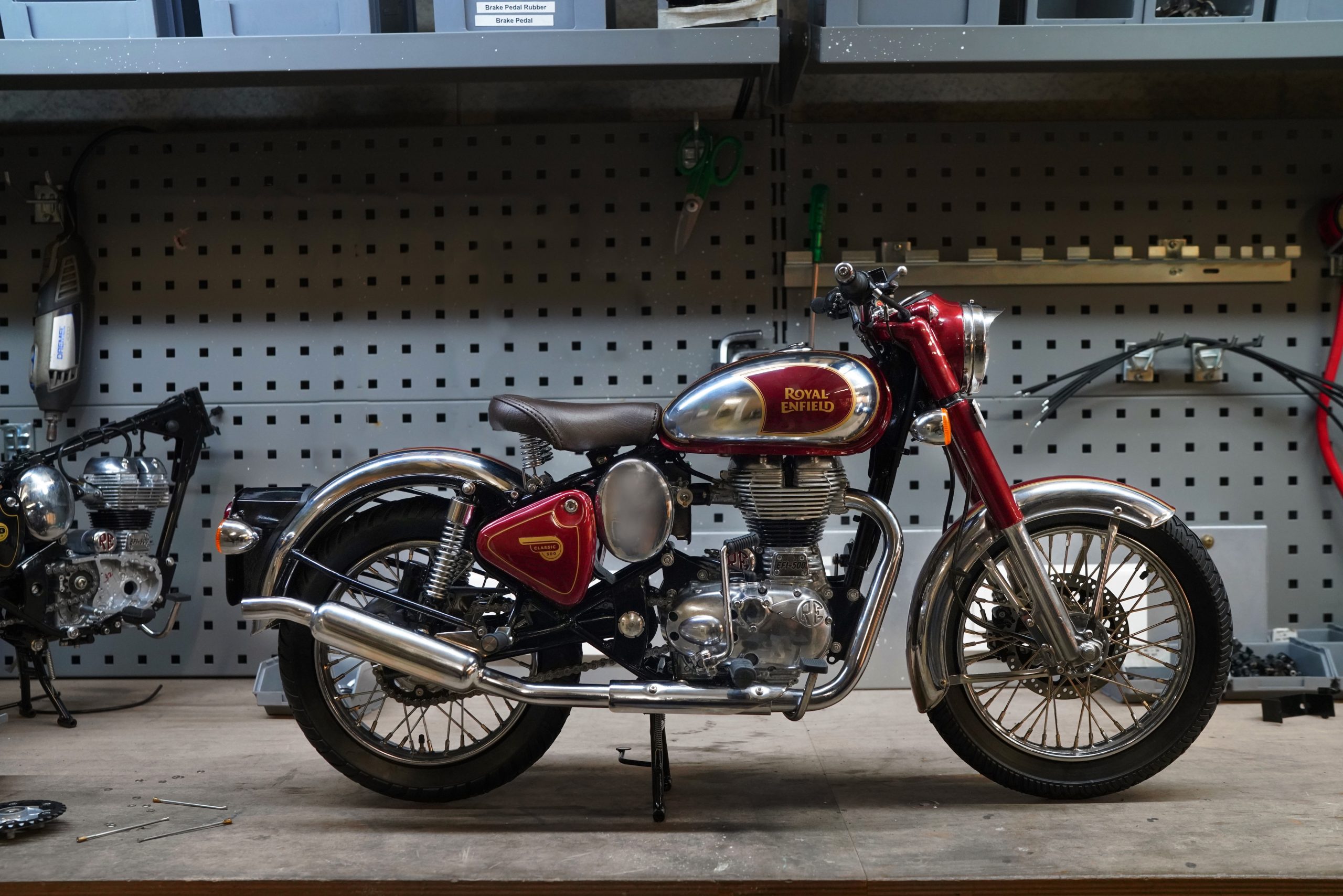 Royal Enfield schaalmodel