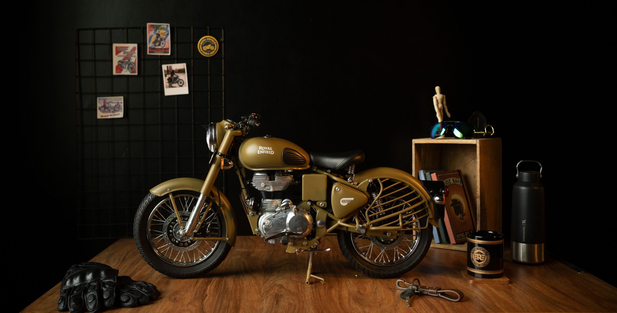 Royal Enfield schaalmodel