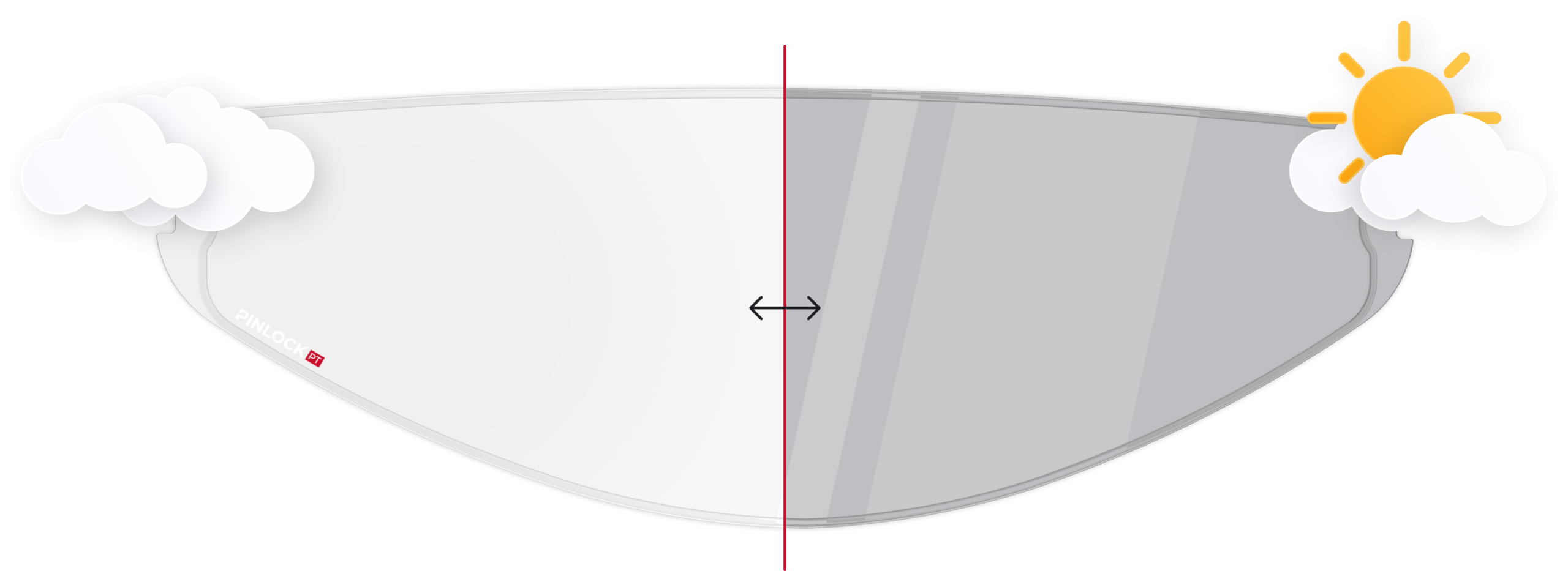 Zonwering op de motor